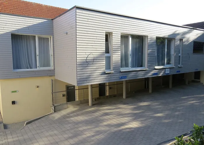 Värdshus Gaestehaus Steinmuehle Osthofen