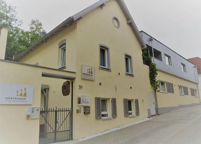 Värdshus Gaestehaus Steinmuehle Osthofen